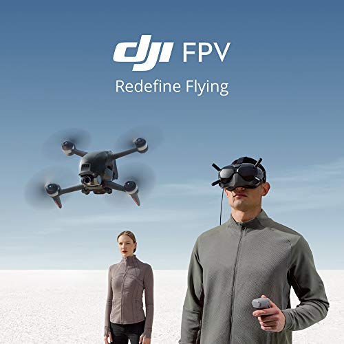 DJI FPV Combo (Goggles V2), First-Person View Drone with 4K Camera, S  Flight Mode, Super-Wide 150° FOV, HD Low-Latency Transmission, FAA Remote  ID